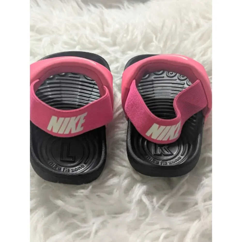 NIKE Kawa Baby/Toddler Slides Pink size 4C Summer Beach Vacation